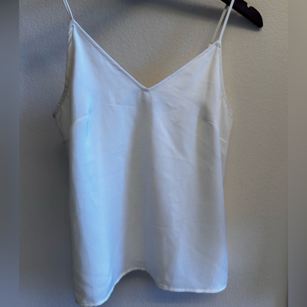 White Spaghetti Strap Top